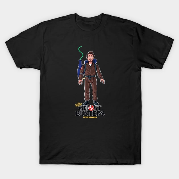 Peter Action Figure T-Shirt by JBaeza